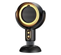 High Efficiency Portable Ranges Hood Puff Chilling Soot Fan ABS Texture For Indoor Use With Ionizer And Filter Sponge Desktop Range Hood