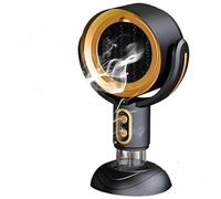 High Efficiency Portable Smoke Away Purifier Fan - Kitchen Vent Hood for Smoke Air, The Highfan (Gold, Plug-in)