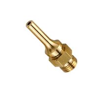 High Efficiency Precise Extended Bore Adhesive Nozzle Tip Copper Construction Enhancing Heat Transfer Performances Spring Loaded Adhesive Tip