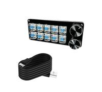 High Efficiency Programmable Macro Keyboard for Multimedia and Industrial 9/10/12/15Key Mechanical Gaming Keypad