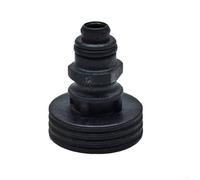 High Efficiency Replacement Nozzle for KARCHER K 2 to K 5, Made of Robust Plastic Material (Black)