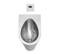 High-Efficiency Stainless Steel Wall-Mounted Commercial Urinals with Integrated Induction Flushing - Men's Standing Toilet for Public Restrooms