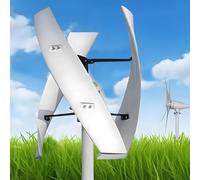 High-Efficiency Wind Turbine Generator Kit - Complete Wind Mill System with Controller for Home & Business, Ideal Renewable Energy Solution for Residential & Industrial Applications