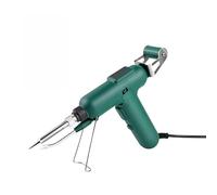 High-efficient 80W 220V Electric Sodering Iron, ON/Off Button, Adjustable Up to 600℃, Automatic Electric Welding Gun with One-Handed Operation, for Circuit Boards, DIY, Electronics Repair (Green)