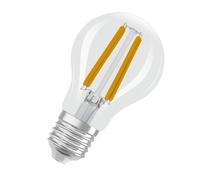 High Efficient LED GLS 3.8W (60W eq.) E27 2700K Clear Dimmable Ledvance