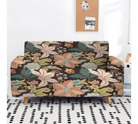 High Elastic Polyester Sofa Cover 1-4 Seats Plant Green Leaf Flower Bird Print, All-inclusive Fabric Sofa Protective Cover, Non-slip and Anti-fouling, Furniture Decoration (COLOR 3,190-230 cm)