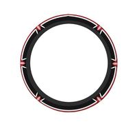 High Elastic Thick car Steering Wheel Cover Universal car 15 inches, Such as SUVs, sedans, Trucks, BlackFlag of Kenya