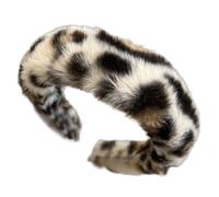 High Elasticities Leopards Headbands Creative Pattern Hairbands Versatiles For Fashion Women