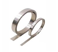 High Elasticity 301 Stainless Steel Strip, 5 Meters Long, Thickness 0.1-1mm, Thin 0.6x25x5000mm, Metal Sheet for DIY, Crafting, and Industrial Use