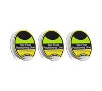 High Elasticity Cotton Thread For Fishing Float Stops Prevents Slipping On Lines Suitable For Sliding Rigs Red 3 Spools(White)