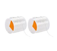 High Elasticity Crystal Thread for Beading Sewing and Craft Projects TPU Construction 0.5mm or 0.8mm Diameter 60m Length Clear Thread