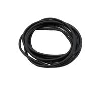 High Elasticity Rubber Hose - Nature Latex Stretch Tube for High Temperature Resistance, Lightweight(Black,3metersx1.7mmx4.5mm)