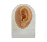 High Elasticity Silicone Body Facial Piercing Simulation Training Pad Skill Enhancing Simulation Body Piercing Tool for Medical Students and Artists