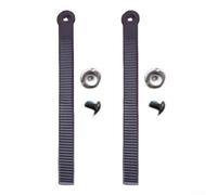 High Elasticity Snowboard Ankle Ladder Strap Set With Screws For Snowboards Roller Skates And Ice Skates Black Binding Repair Parts 225mm Size(205x20mm)