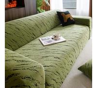 High Elasticity Sofa Cover for 1/2/3/4/5 Seater, Scratch-Resistant and Anti-Slip, Complete Sofa Protector with Pillowcase, Dustproof, Fits 4 Seater (235-300cm), Color B