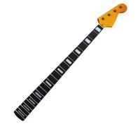 High Electric Bass Guitar Neck 21st Fret Maple Rosewood Fingerboard Replacement Parts