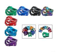High End Aluminum Hollow Stem for Bicycles Lightweight Design for Enhanced Performance on All Terrains (purple)