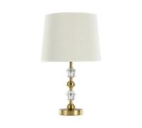 High-End Amen Luxury Crystal Fabric Desk Lamp - Unique Living Room, Bedroom, Study, and Restaurant Lighting Fixture for Chic Decor