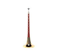 High-end Blood Sandalwood Suona Musical Instrument Small G Key Small F Key Beginner Professional Large And Small Folk (Color : F minor)
