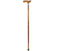 High-End Curved Walking Cane for Men and Women,Omic Non-Slip Stick, Hand-Polished(A,94Cm(Use Height 176 185Cm))