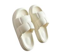 High end luxury fashion with a sense of stepping on poop, suitable for home use, slippers with soft soles, couple's indoor bathroom, bath, anti slip