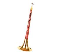 High-end Mahogany Suona Musical Instrument Set For Beginners And Professional Playing Type Suona Horn Suona Set (Color : G major)