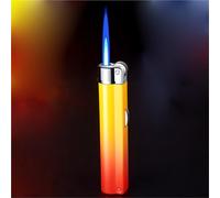 High-End Portable Metal Windproof Lighter, Adjustable Flame, Butane Refillable, Perfect for Gifts, Mini Design for Easy Carry, Essential for Outdoor Activities