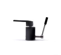 High-End Tonearm Lifter for Vinyl Turntables, Metal Record Player Arm Rest Compatible with for PRO-JECT e1 bt, 10x6x6cm, Black(Is black)