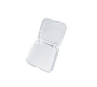 High-End Wear Square Transparent Storage Box Jewelry Case Delicate Container Tools