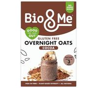 High Fibre Breakfast Granola | Gut-Friendly Ingredients | Natural & Nutritious Cereal (Cocoa Gluten Free Overnight Oats 350g)