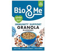 High Fibre Breakfast Granola | Gut-Friendly Ingredients | Natural & Nutritious Cereal (IMMUNITY SUPPORT GRANOLA BLUEBERRY & FLAKED ALMOND 360g)