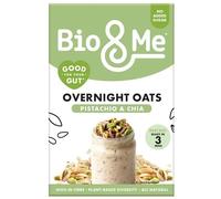 High Fibre Breakfast Granola | Gut-Friendly Ingredients | Natural & Nutritious Cereal (Pistachio & CHIA Overnight Oats 350g)