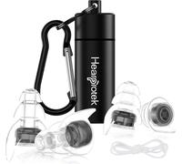 High Fidelity Concert Ear Plugs 23dB Noise Reduction Reusable Silicone 2 Pairs