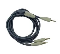 High Fidelitys 3.5mm Cable For MMX100 Headphone Cord For Clear Sound Transmission &Microphone Input On Desktop Computer Gaming Headsets Cord