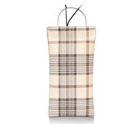 HIGH FIT eyeglasses bag Soft Glasses bag, Portable Squeeze Top Sunglasses Case Travel for Women Girls, Tartan, S