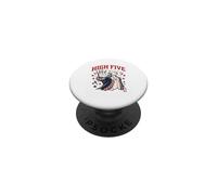High Five | Retro George Washington Patriotic Vintage PopSockets Adhesive PopGrip