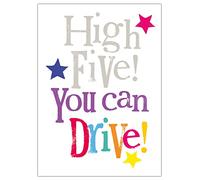 High Five You Can Drive, You Passed Your Driving Test Card, Well Done Card
