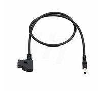 High Flex Video Assist Monitor D-tap P-tap to DC Barrel 5.5 * 2.5mm Power Cable for Blackmagic BMCC 24in