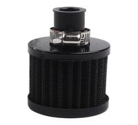 High Flow 12MM Air Filter for Motorcycle Carburetor Fitment with Multi Layer Filtration Technology for Cleaner Air and Stable Combustion (Black)