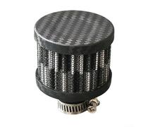 High Flow 12MM Air Filter for Motorcycle Carburetor Fitment with Multi Layer Filtration Technology for Cleaner Air and Stable Combustion (Carbon Pattern)