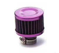 High Flow 12MM Air Filter for Motorcycle Carburetor Fitment with Multi Layer Filtration Technology for Cleaner Air and Stable Combustion (Purple)