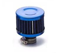 High Flow 12MM Air Filter for Motorcycle Carburetor Fitment with Multi Layer Filtration Technology for Cleaner Air and Stable Combustion (Blue)