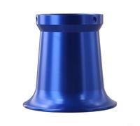 High Flow 50mm Motorcycle Air Filter Cup with Net - CNC Alloy Replacement Kit for PWK 21-34mm Carburetor Dirt Bike Gold(Blue)