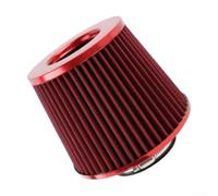 High Flow for Air Filter 5.9 Inch Top Diameter Metal Frame High(Red)