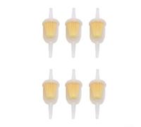High Flow Fuel Oil Filter for Car Motorcycle Moped Scooter 4pcs Inline Diesel Filter 8mm Port 100mm Length