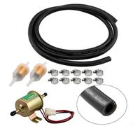 High Flow Fuel Pump 12V 80-100L/H Output Pressure | 80-100L/H flow rate, 4-7 PSI output, plunger suction, 12V DC power, robust fuel delivery