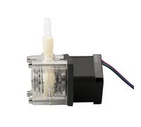 High Flow Peristaltic Pump, DC 6-24V Dosing Head with Long Life Composite Tube, 420ml/min Liquid Transfer Motor, Self-Priming Unit for Chemical Analysis and Lab Bioengineering