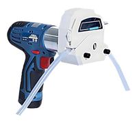 High Flow Peristaltic Pump, Handheld, Speed Range 0-700 RPM, Max Suction 8m, Flow Rate ≤2.0 L/min, Includes 2 Hose 15/24, Ideal for Outdoor Water Sampling