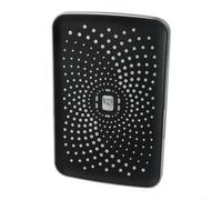 High-Flow Rain Shower Head Designed Specifically for Ceiling Mount Applications in Contemporary Bathrooms (Silver)