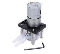 High Flow Resistant Peristaltic Pump with 12V DC Motor for Chemicals and Dosing Additives - Self Priming Vacuum Pump for Aquarium and Viscous Liquid Applications